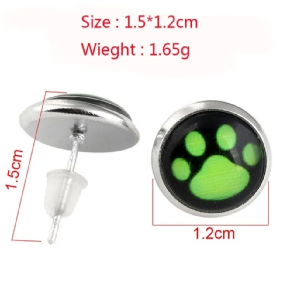 Cat Paw Earrings
